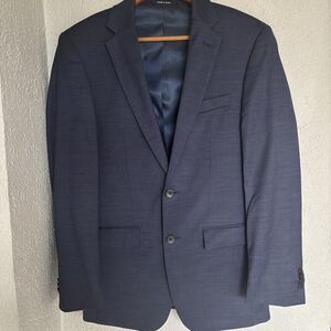 Kenneth Cole Blue Men’s Suit Jacket - Size 40R